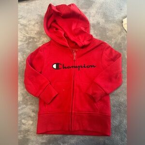 Champion Zip Up Sweater